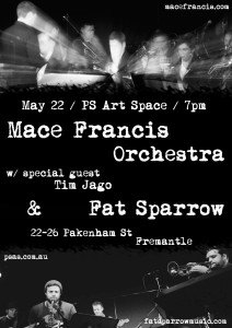 MFO_Fat Sparrow gig Poster